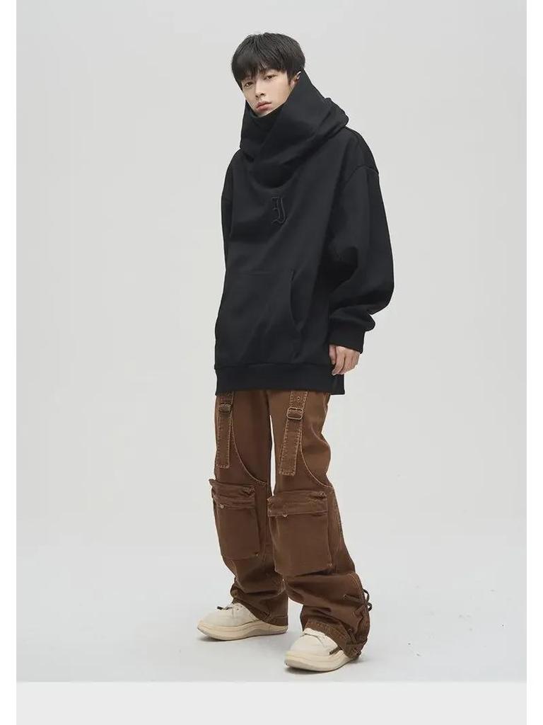 Unisex High-Street Ninja Pullover: Herbst/Winter, Leicht, Funktionell, Trendig, Locker sitzende Jacke