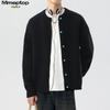 MMOPTOP Men's Japanese Style Warm Knit Cardigan