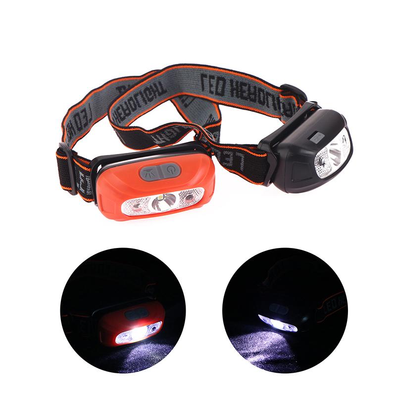 Built-In Battery Usb Rechargeable Outdoor Waterproof Camping Torch Lights Strong Light Headlamp Body Motion Sensor Headlight