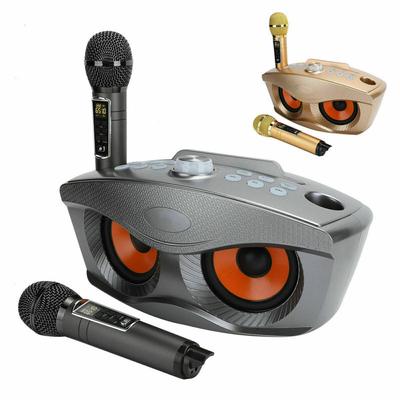 SD306Plus Machine de karaoké professionnelle Haut-parleur Bluetooth sans fil avec double micro Système KTV familial extérieur 30 W Portable haute puissance