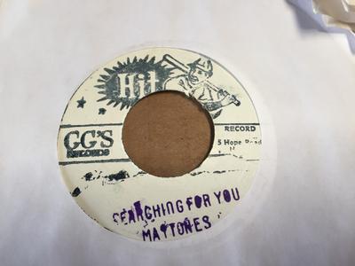 7inch Record MAYTONES - Searching For You NONE Hit Jamaica Reggae, Ska & Dub Used