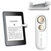 ABS Remote Controller with Gold Tone Button Small Reading Aid Tool Smooth Page Transition Easy to Carry for E Book
