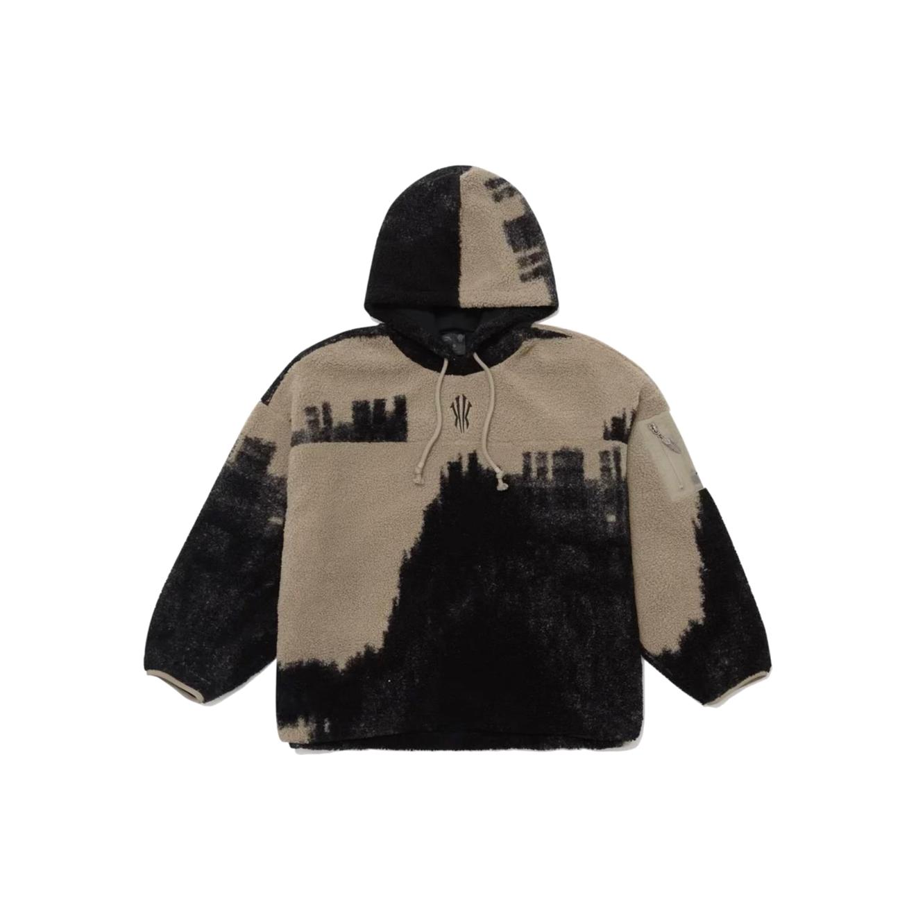 

Anta Kyrie Series Lamb Fleece American Trendy Jacket High Street Loose Stiff Hooded Sweatshirt Unisex outerwear Green-Bean 172611706V-1 L