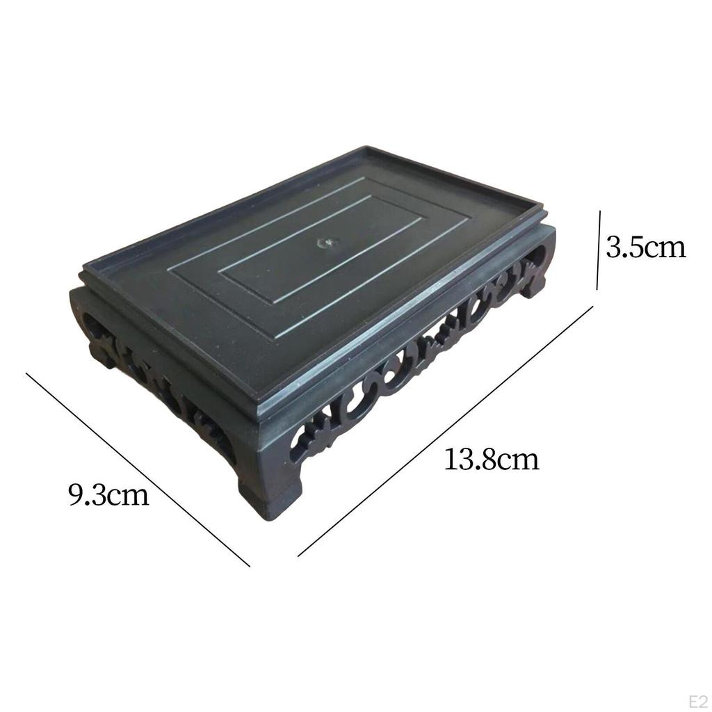 Fish Bowl Stand Riser Vintage Flower Pot Tray Vase Display for Yard Indoor Outdoor