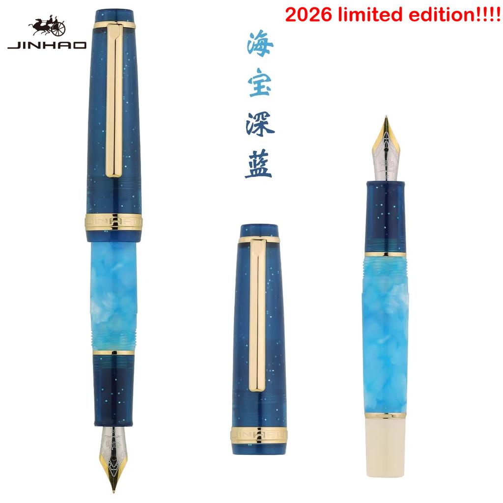 2026 Limited Edition Colors! JINHAO 82 MINI Fountain Pen Acrylic EF/F/M Mix Color Customized Stationery Office School Supplies