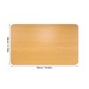 Solid Wood Rectangle Table Top Replacement 19.7x11.8 Inch for Coffee Table Living Room Office Kitchen Small Space Rustic Natural