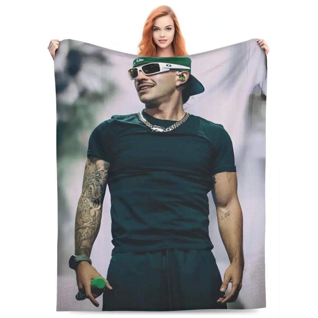 Super warme tragbare Kuscheldecke für Zuhause, Auto, Tagesdecke, Flanelldecken, Perfekt für Sommer-Klimaanlage, Inspiriert von Singer-Songwritern