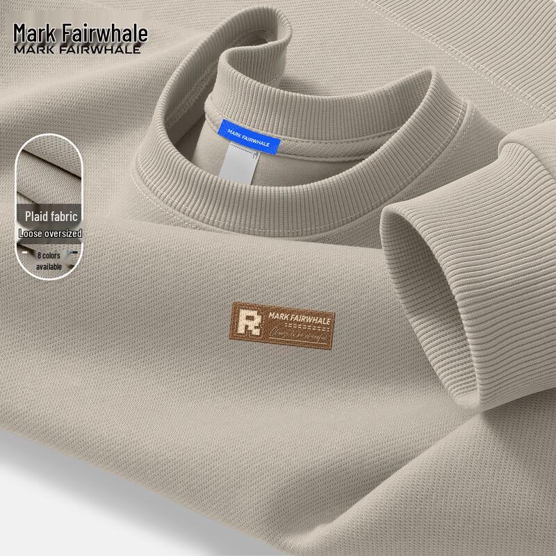 Mark Fairwhale Men's 2025 Autumn Round Neck Pullover Sweatshirt