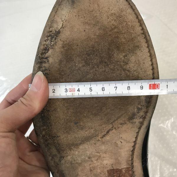 80er Vintage/HANOVER MASTER FLEX/Wingtip Goodyear Welt Schuhe/10D/27.0-27.5-28.0/Schwarz/SCHWARZ/(GEBRAUCHT)