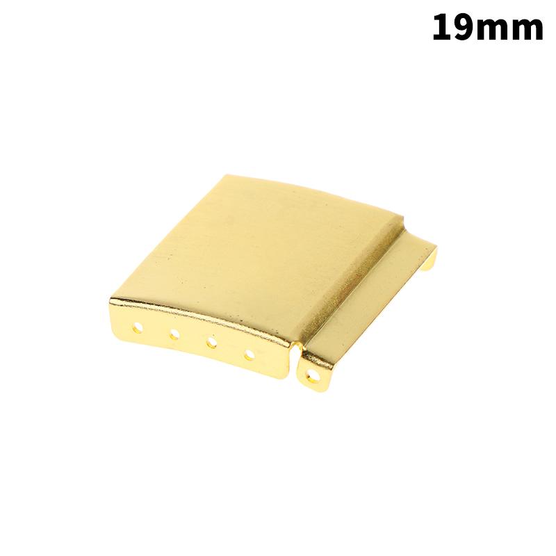 1Pc Steel Watch Strap Bracelet Extender Clasp Extension With Step Gold/ Silver Color 12-24Mm Repair Accessory For Watch Repair