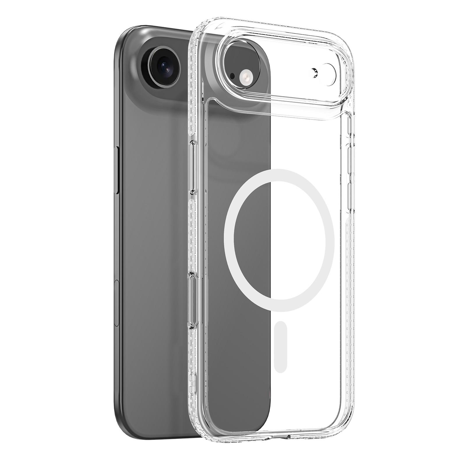 

For iPhone 17 Air Back Cover DUX DUCIS Clin Series Clear Phone Case Compatible with MagSafe Clear