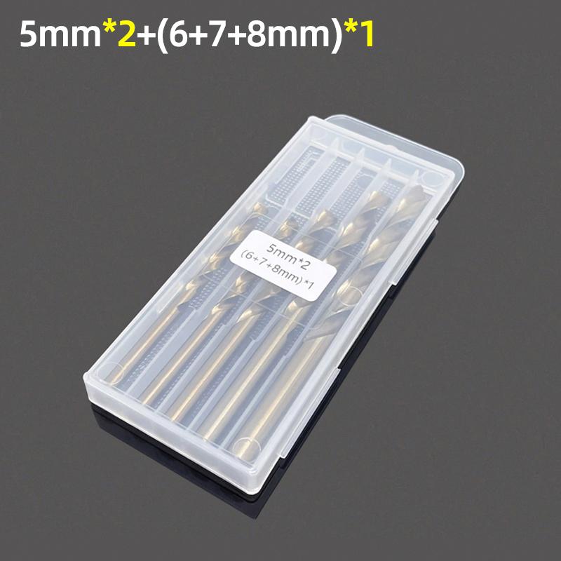 1 MM-13 MM Kobalt Schnellarbeitsstahl Spiralbohrer Loch M35 Edelstahl Werkzeugsatz Die gesamten Bodenmetall-Reibahlen-Werkzeuge