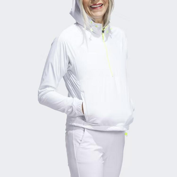 Adidas Ultimate365 Tour Wind.Rdy Fleece Hooded Jacket Women Jacket White HY7212