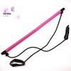 Multifunctional Pilates Yoga Bar: Resistance Band, Stretch & Strengthen for Back, Chest & Arms