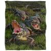 JQ Licensing Jlo Silky Alligator Supersoft Blanket
