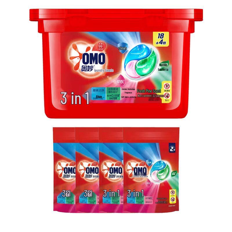Omo Fresh Eucalyptus Laundry Detergent Pods