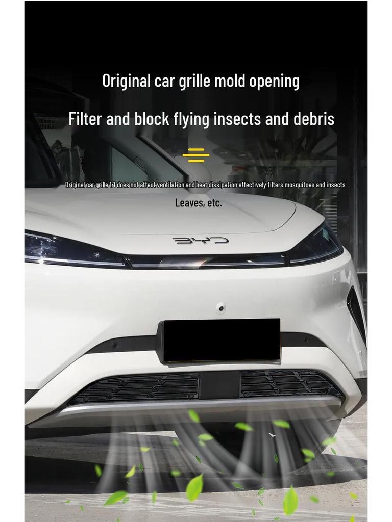 Quick-Release Anti-Insect Net for BYD Sea Lion 05EV Condenser - No Bumper Removal Needed