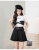 Women's High Waist A-Line Wide Leg Belted Casual Shorts for Spring/Summer 2025.