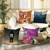 Rapper Kanye West Beauty And The Beast Pillow Case Cover Square Sofa with for pattern comfortable cushionsuitable of room