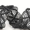 Practical Waxed Cord Wide Belt For Women Ethnic Handwoven Design Comfortable Elastic Waistband Multi Occasion Wear