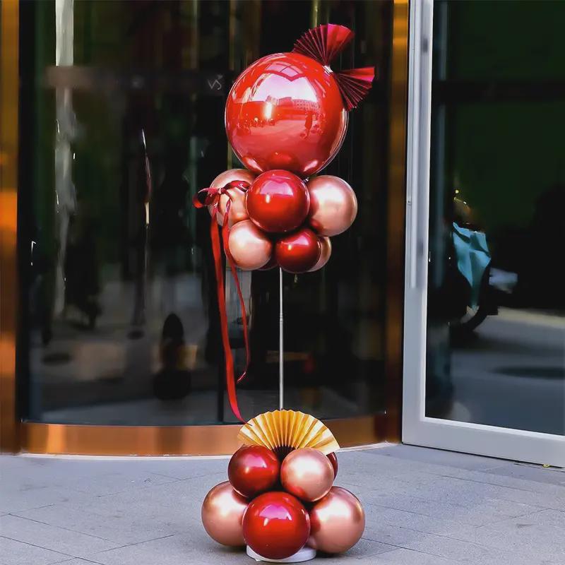 Red Bobo Balloons for Company Opening & Housewarming Decoration