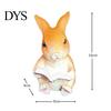 Patio Ornament Resin Garden Decoration Realistic Animal Statue Weather-resistant Decor Accessory for Lawn Balcony