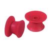 1Pair 1/4inch NABs Hubs Optical Shaft Adapters Rubber Reels to Reels Tape Opener NABs Hubs Adapters for Studer