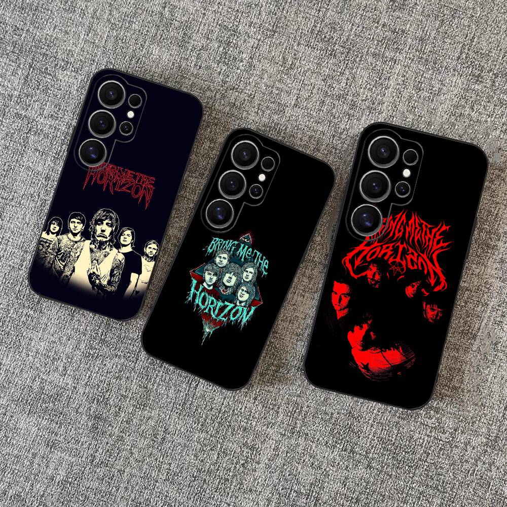 Bring Me The BMTH Horizon Phone Case For Samsung S 24 Fe 25 Ultra Plus 20 Lite 21 30 22 23 24 22 Ultra 5G Fundas