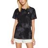(WMNS) Converse Washed Retro Casual Short Sleeve Black Women's 10021466-A01