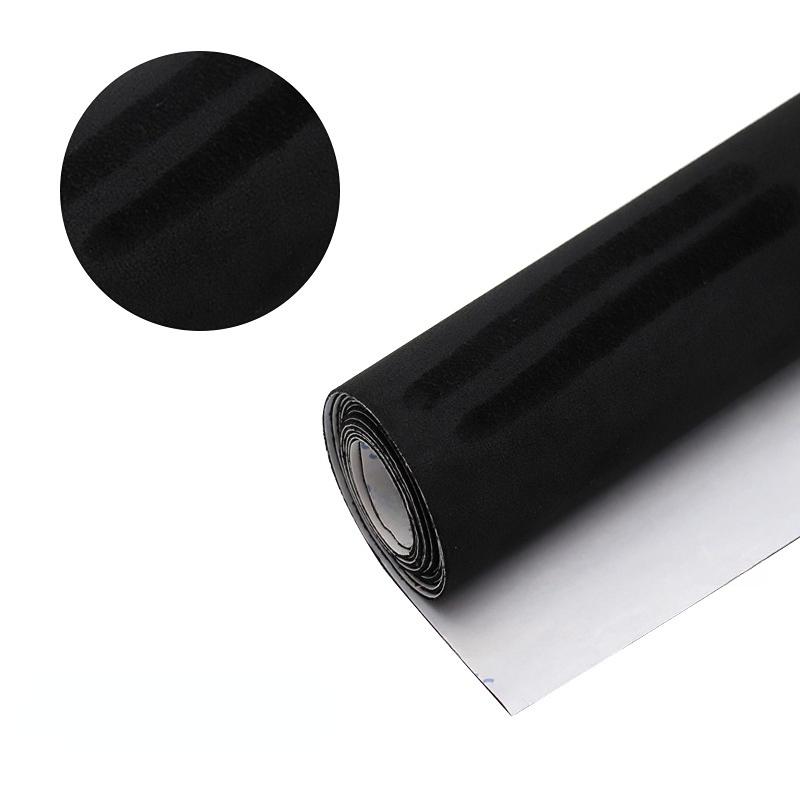 30cm/50cm*149cm Blue Black Self Adhesive Suede Fabric Stretch Sticky Velvet Upholstery Fabrics for Jewellry Box Car Interior