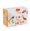 Toy Wooden Kitchen Set Fruits Vegetables Children Pretend Cooking Activities