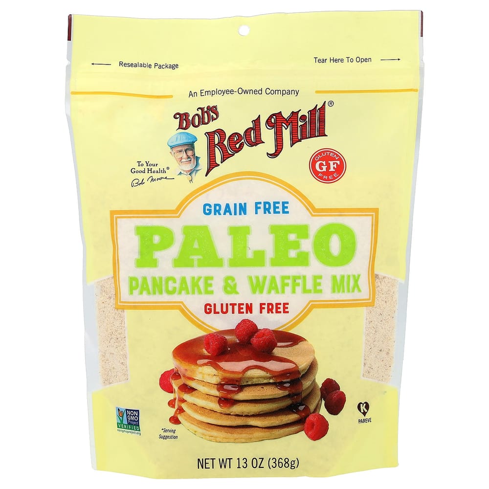 Bob s Red Mill Paleo Pancake & Waffle Mix, Grain-Free, 368g (13oz)