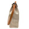 Used Hermes Herbag MM Tote Bag Canvas Beige Authentic 1186