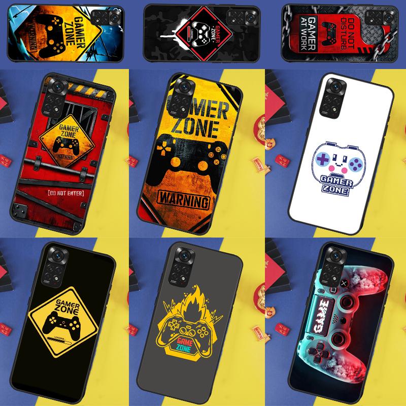 Game Console Gamer Zone Case For Xiaomi Redmi Note 9 10 11 12 13 14 Pro 9S 10S 11S 12S Redmi 14C 10C 12C 13C Cover