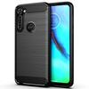 Dla Motorola Moto G Pro Miękkie Silikonowe Etui Luksusowa Ochronna Tylna Pokrywa dla moto g stylus Odporne na Wstrząsy Etui z Teksturą Szczotkowaną