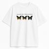 Imagine Dragons Butterfly T-shirt Men and Women Summer Cotton Clothing Casual Fashion Round Neck Short Sleeved Tee Streetwear