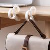 4pcs/set Portable Table Desk Hook for Bag Purse Handbag School Bag Hook Hanger Office Desk Organizer Table Bag Holder S-shaped