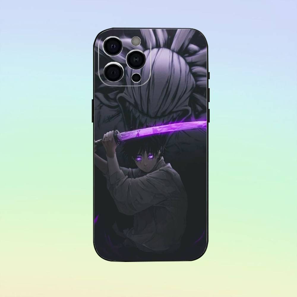 Okkotsu Yuta Jujutsu K-Kaisen Handyhülle Für iPhone 17,16,15,14,13,12,11 ,Weiche Silikon Schwarze Hülle