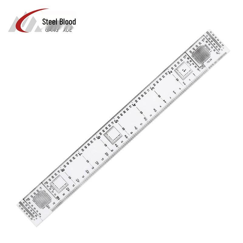 Professional Map Reading and Surveying Ruler
