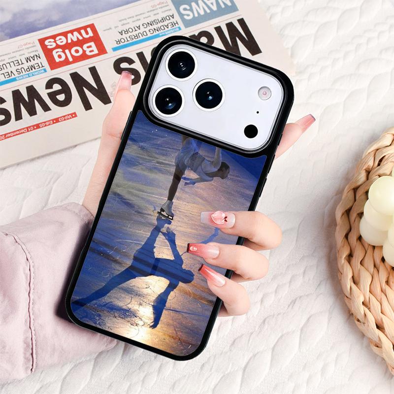 Figure Skating Dance Sport Phone Case For IPhone 17 16e 15 14 13 12 11 Pro Max Air Mini Soft Protective Cover
