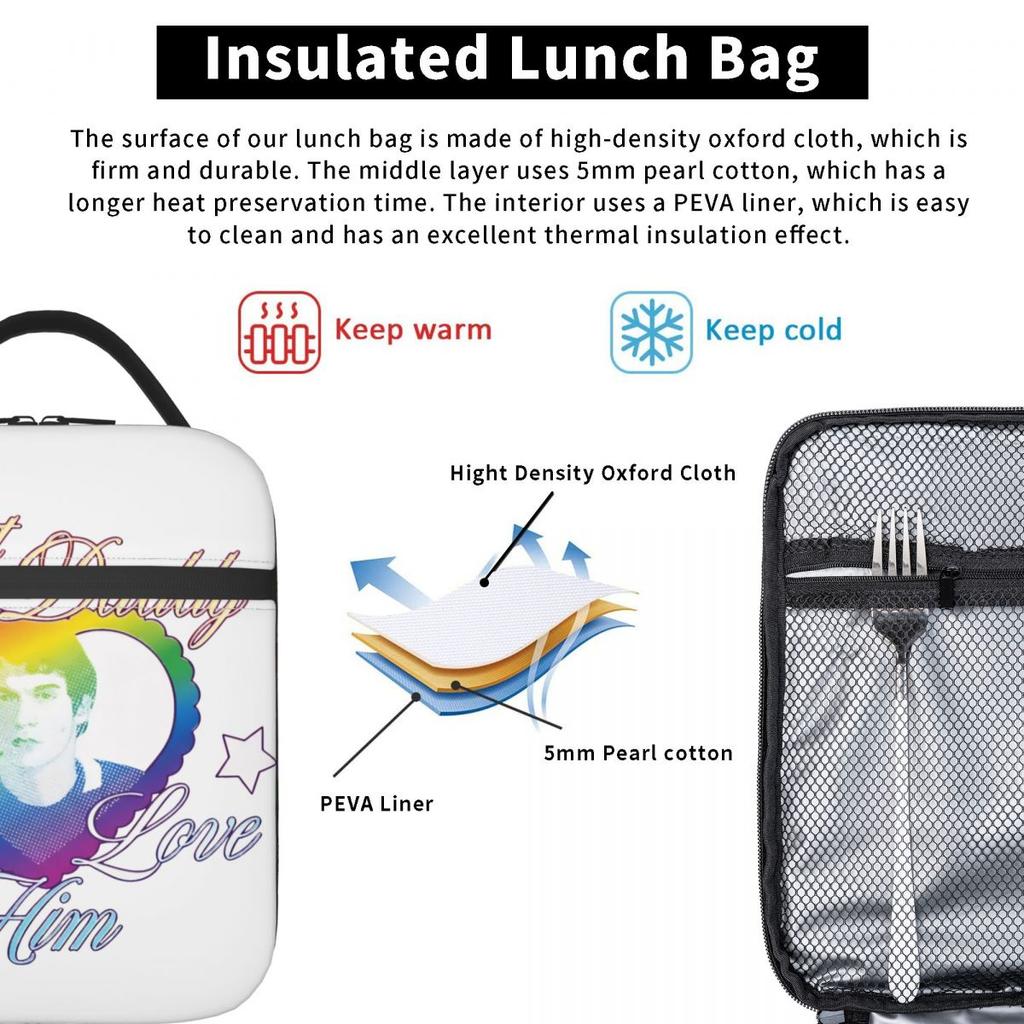 Insulated Lunch Bags Ilya But Daddy I Love Heated-Rivalry Accessories Storage Food Box New Cooler Thermal Lunch Box For Picnic