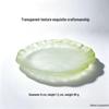 Glacier Glass Dessert & Snack Plate Set