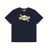 Foreign Trade Meichao Sp5der555555 Spider Web Printing Summer Loose Trend Men's and Women's Couples Short Sleeve T-Shirt Summer