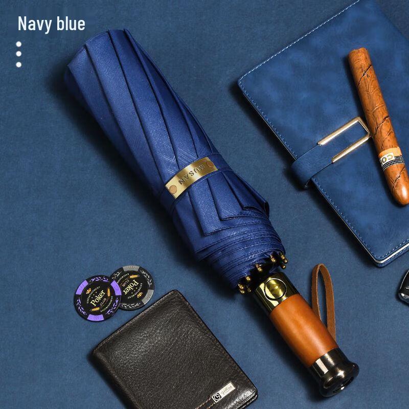 XUQING Plaid Full-Automatic Umbrella