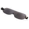 Light Blocking Sleeping Eye Mask Breathable Eyepatch Relieve Eyestrain for Men Women UseLight Gray