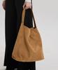 Healiote Suede Roomy Bag_Camel
