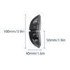 Lenkrad-Multifunktionsschalter-Tastenabdeckung für Mercedes Benz W220 W215 S430 S500 S600 CL500 CL600 1998-2006