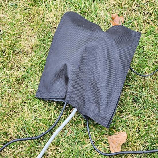 3 Piezas Cubierta de Seguridad para Cable de Extensión para Exteriores Tela Oxford Impermeable Cubierta para Enchufe Eléctrico Protector de Funda para Conectores de Cable Resistente a la Intemperie