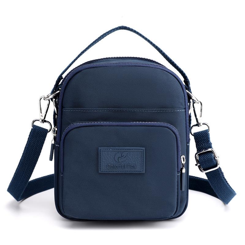 Schultertasche Damen neuer Modetrend Outdoor-Freizeit Handy-Tasche Schlüssel-Wechselgeldtasche spritzwasserabweisende Nylontasche