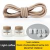 Elastic Round Lock Shoe Laces No Tie Shoelace Children's Sneakers Shoelaces Without Ties Kids Adult Laces for Shoes Shoestrings